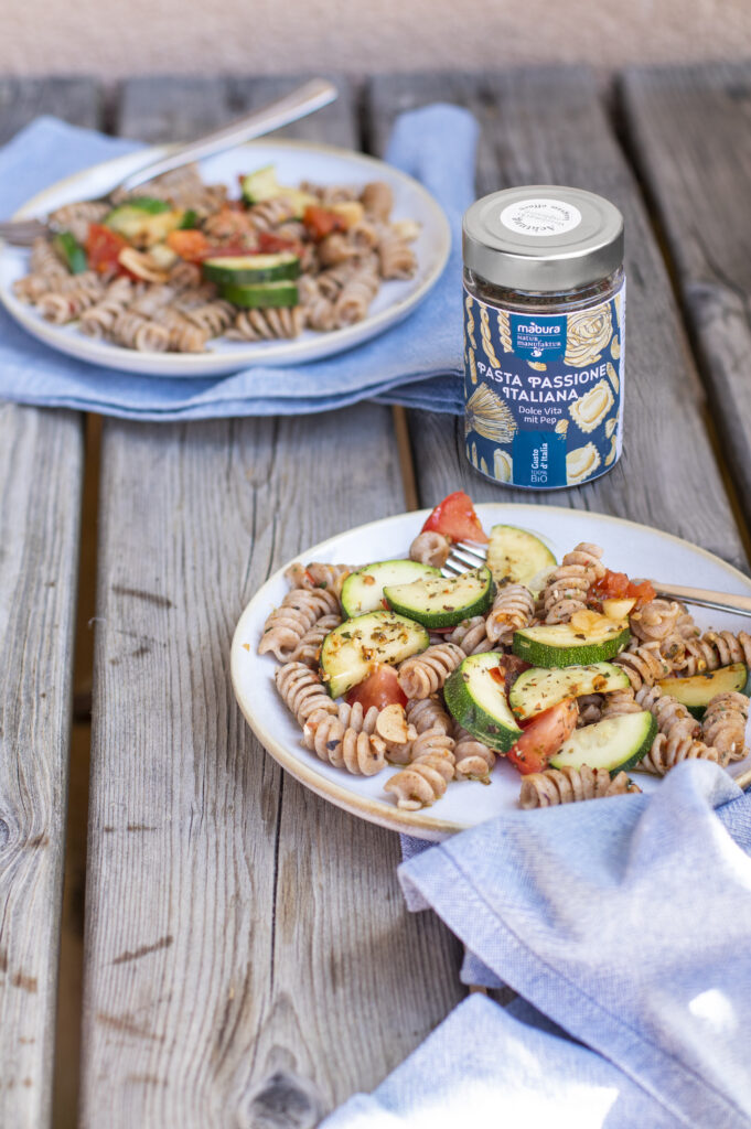 Zucchini Pasta für dein Mabura Moment