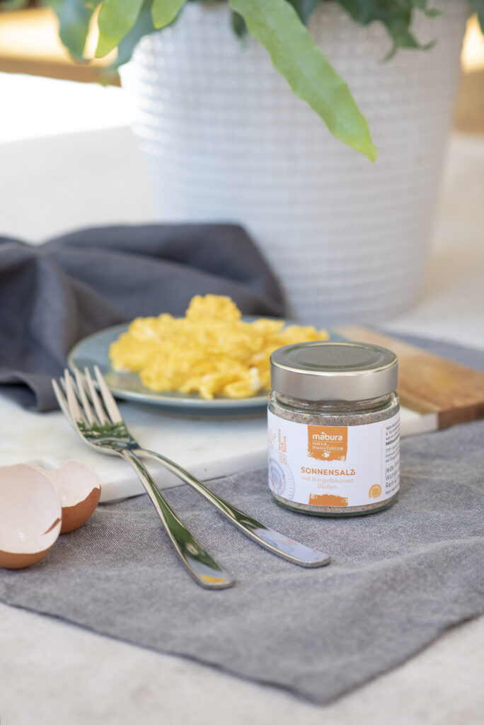Mit Sonnensalz von Mabura schmeckt alles besser!